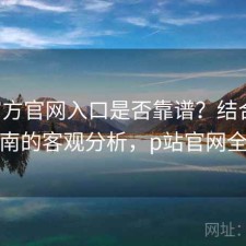 P站官方官网入口是否靠谱？结合避坑指南的客观分析，p站官网全称