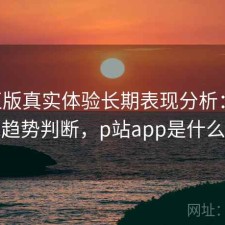 P站正版真实体验长期表现分析：怎么选与趋势判断，p站app是什么软件