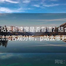 正规P站更新速度是否靠谱？结合优化方法的客观分析，p站去哪更新