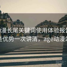 age动漫长尾关键词使用体验报告：有哪些优势一次讲清，age动漫站长