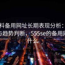 51爆料备用网址长期表现分析：完整攻略与趋势判断，555se的备用网站是什么