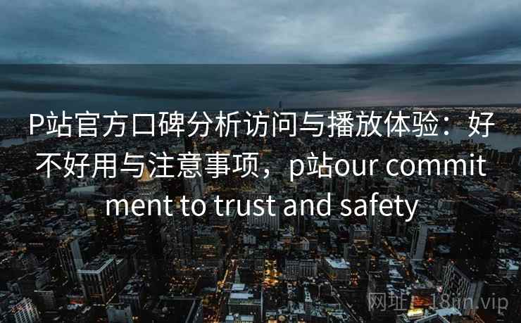 P站官方口碑分析访问与播放体验：好不好用与注意事项，p站our commitment to trust and safety  第2张