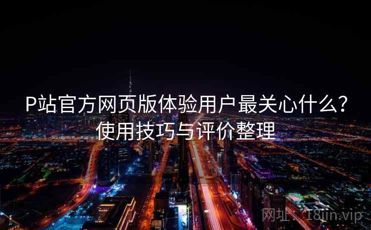 P站官方网页版体验用户最关心什么?使用技巧与评价整理 第1张 P站官方网页版体验用户最关心什么?使用技巧与评价整理 第1张