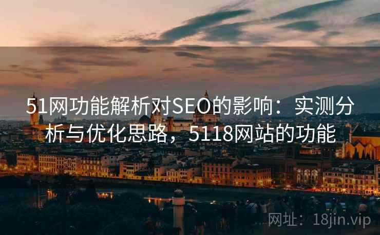 51网功能解析对SEO的影响：实测分析与优化思路，5118网站的功能  第1张
