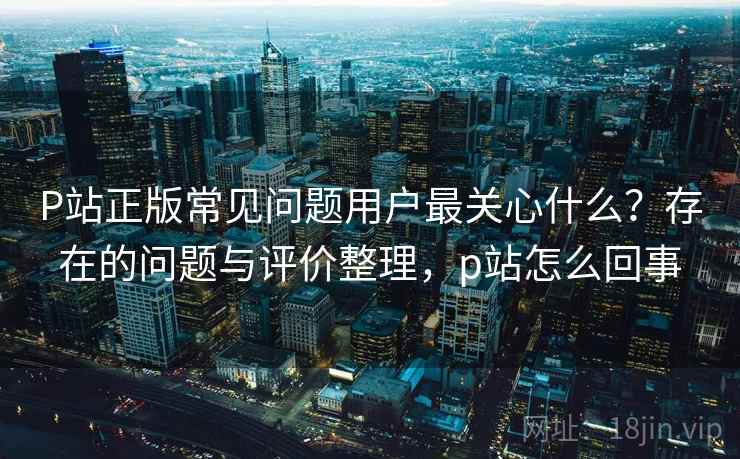 P站正版常见问题用户最关心什么？存在的问题与评价整理，p站怎么回事  第1张