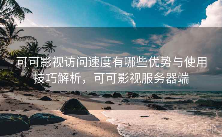 可可影视访问速度有哪些优势与使用技巧解析，可可影视服务器端  第1张