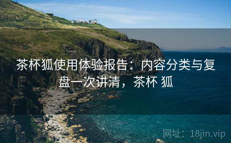 茶杯狐使用体验报告：内容分类与复盘一次讲清，茶杯 狐