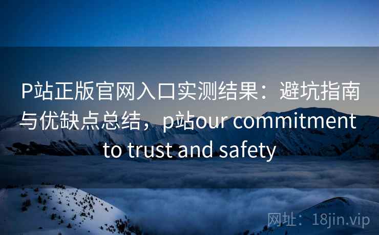 P站正版官网入口实测结果:避坑指南与优缺点总结,p站our commitment to trust and safety 第1张 P站正版官网入口实测结果:避坑指南与优缺点总结,p站our commitment to trust and safety 第1张