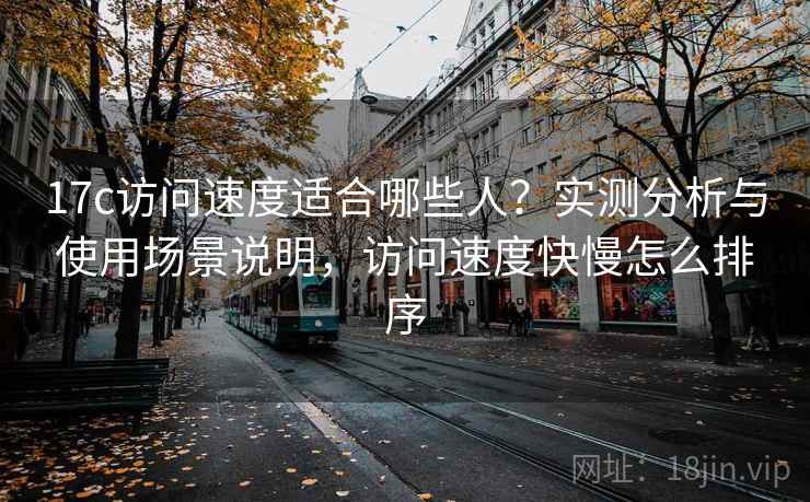 17c访问速度适合哪些人？实测分析与使用场景说明，访问速度快慢怎么排序  第2张